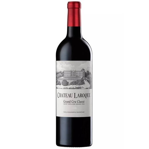 Single bottle of Red wine Ch. Laroque, Grand Cru Classe, Saint-Emilion, 2019 97% Merlot & 3% Cabernet Franc
