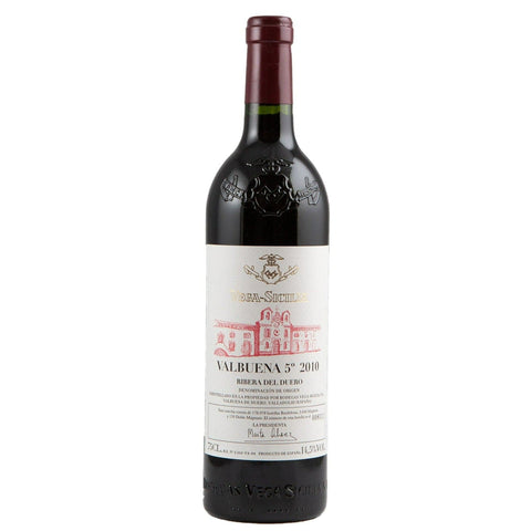 Single bottle of Red wine Vega Sicilia, Tinto Valbuena 5, Ribera del Duero, 2010 94% Tempranillo & 6% Merlot