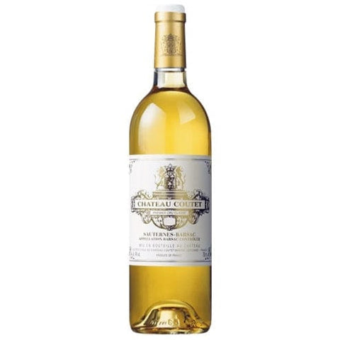 Single bottle of Sweet white wine Ch. Coutet, 1st Growth Premier Cru Classe, Barsac, 2007 Semillon, Sauvignon Blanc & Muscadelle